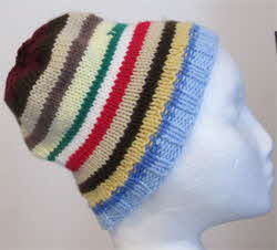 Acrylic-child-striped-Hat-David