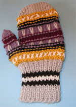 patterned-mitts